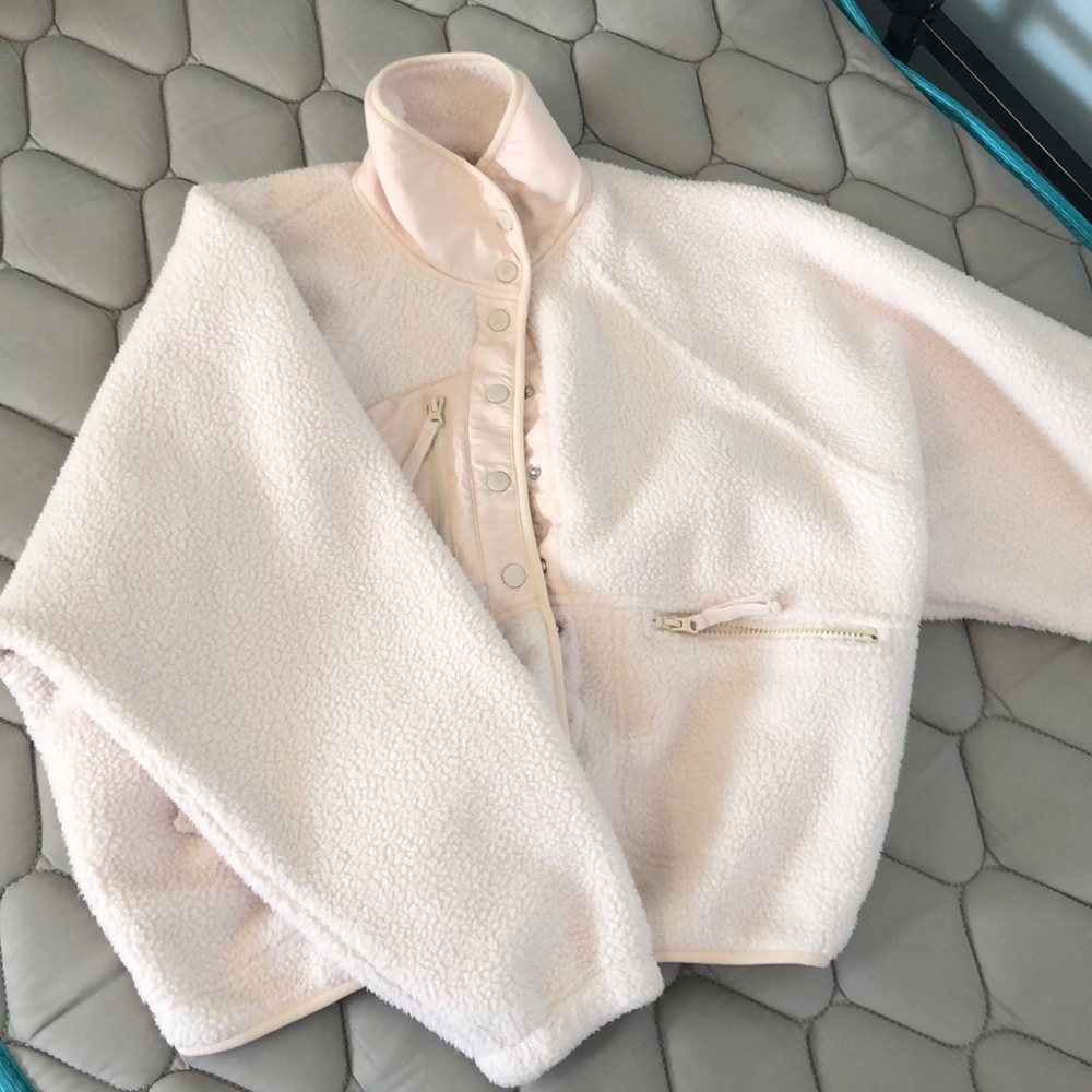 Free people Hit the Slopes Fleece Jacket